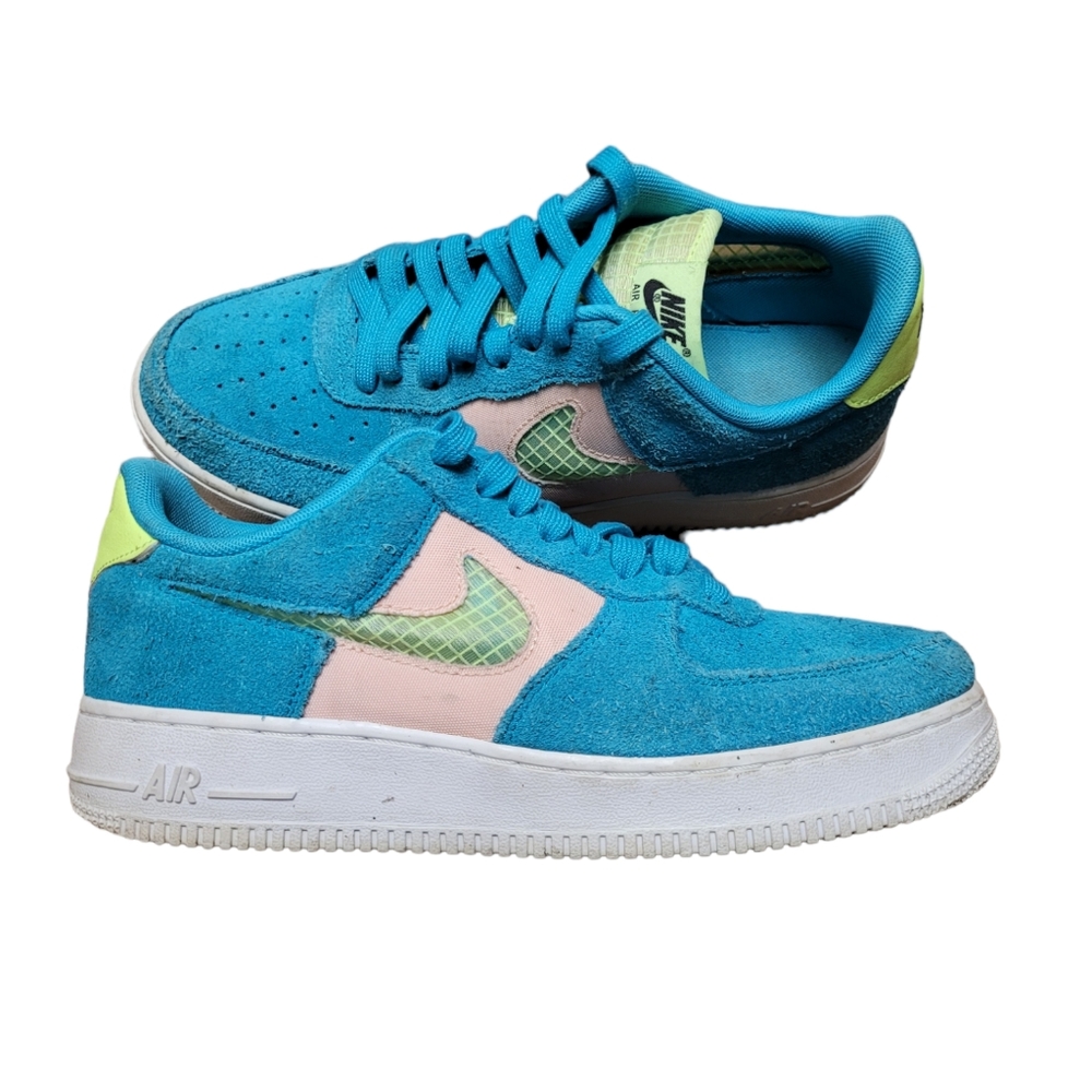 Nike Air Force 1 '07 Cotton Candy Sneakers Sz 7.5
